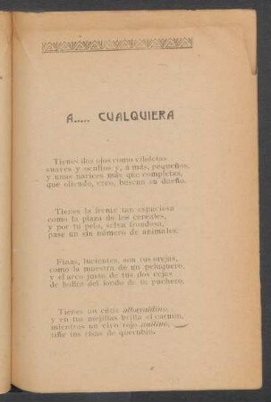 A... cualquiera