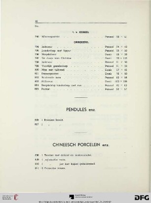 Pendules (Nr. 806-807)