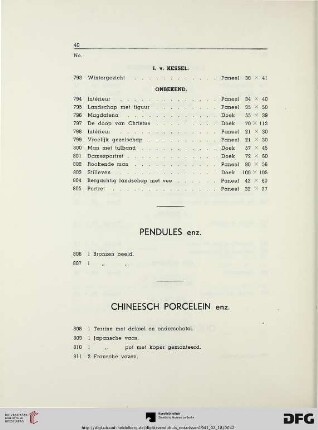 Pendules (Nr. 806-807)