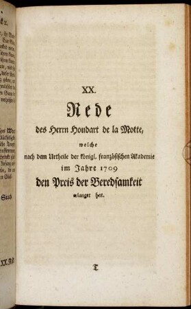 Daß nichts dem Menschen eine wirkliche Größe giebt, als die Furcht Gottes.