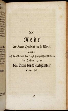 Daß nichts dem Menschen eine wirkliche Größe giebt, als die Furcht Gottes.
