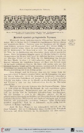 Maurisch - spanisch - portugiesische Fayencen