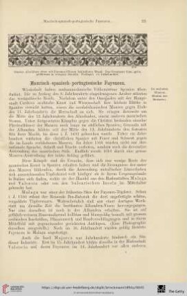 Maurisch - spanisch - portugiesische Fayencen