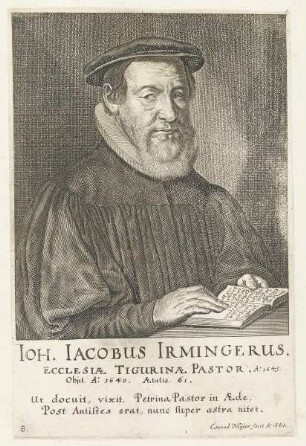 Bildnis des Ioh. Iacobus Irmingerus