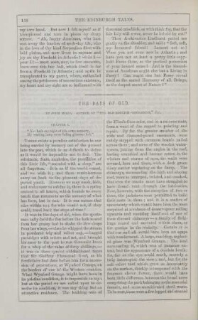 The days of old. By John Mills