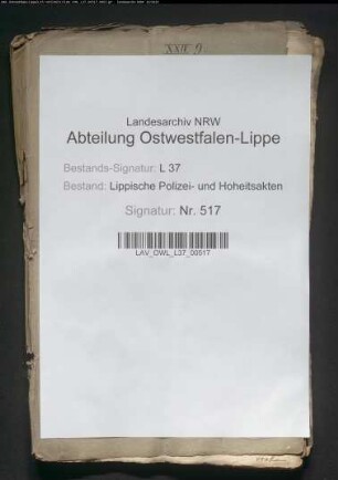Unterstützung der Bauerschaften Sonneborn und Sommersell für erlittene Hagelschäden