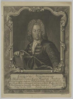 Bildnis des Casparus Neumannus