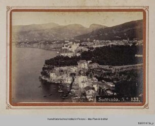 Album mit Veduten Neapels : Vedute von Sorrent