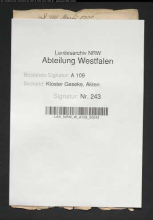 Liste mit Namen verstorbener, aufgeschworener und resignierter Stiftsdamen.