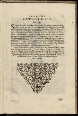 Capitolo Terzo.