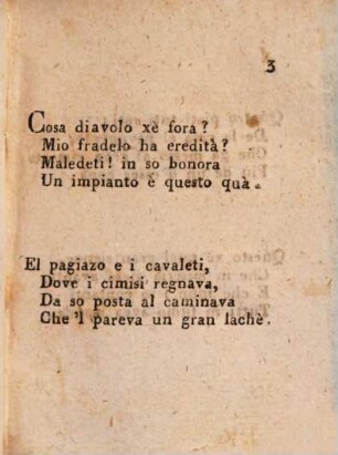Canzonetta nuova sopra l'eredità che fece il cognato della gobba
