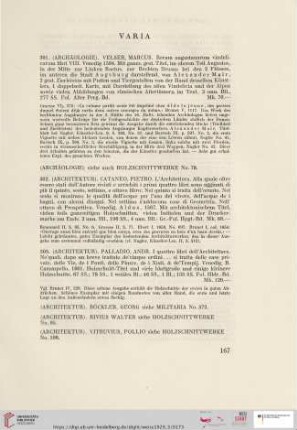 Varia (Nr. 301 - 411)