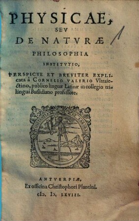 Physicae, Sev De Naturae Philosophia Institvtio, ...