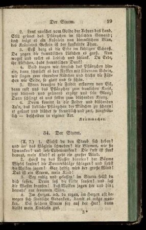 34. Der Sturm