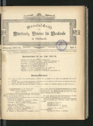1895. Heft 1