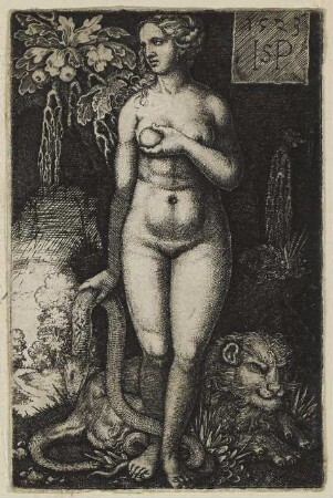 Eva stehend, Blatt 2 der Folge "Adam und Eva stehend"