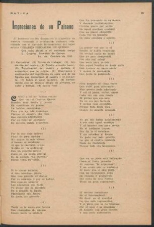 Impresiones de un paisano