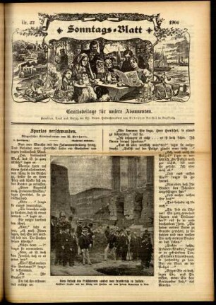 Ausgabe vom Sonntag, den 29. Mai 1904.