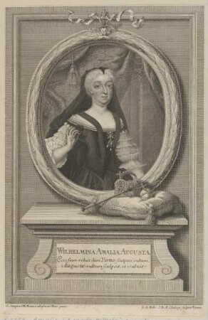 Bildnis der Kaiserin Wilhelmina Amalia