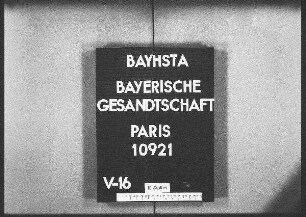 Drerup, E., Dr. phil., in München, Entleihung von griechischen Handschriften aus der Nationalbibliothek in Paris
