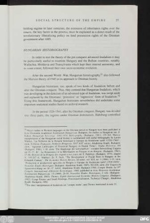 Hungarian Historiography