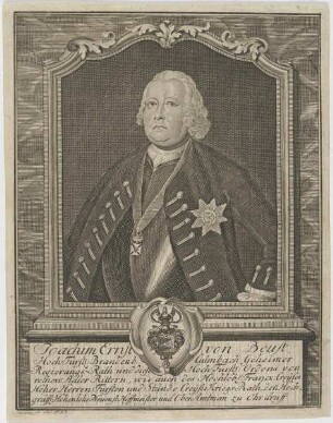 Bildnis des Joachim Ernst von Beust