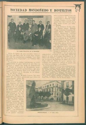 Sociedad Mondoñedo y Distritos