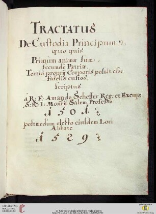 Tractatus de custodia principum