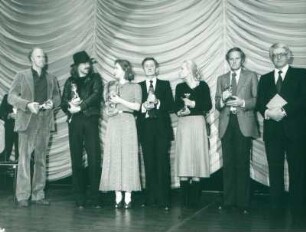 IFF 1980. Preisverleihung. Goldene und Silberne Bären