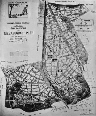 Bebauungsplan von Stolpe