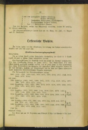 Oeffentliche Wahlen