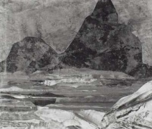 Abstrahierte Komposition "Black Mountain"