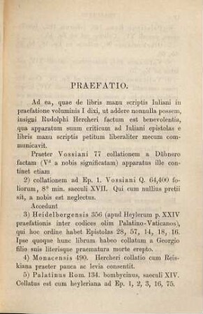 Iuliani imperatoris quae supersunt praeter reliquias apud Cyrillum omnia, 2