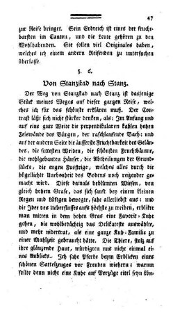 §. 6. Von Stanzstad nach Stanz