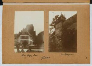 Dom, Güstrow. Schlossgarten, Güstrow: Ansichten (aus: Skizzen- und Fotoalbum 25)