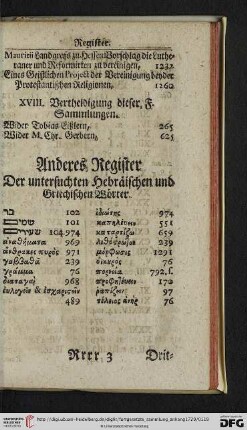 Anderes Register