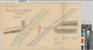 Brücke mit eisernem Überbau über die Wurm
