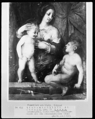 Maria mit dem Christuskind und dem Johannesknaben