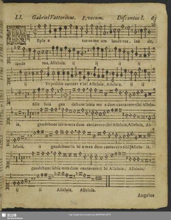 [Cantiones LI. bis L.XXV.]