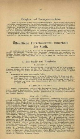 Telephon und Fernsprechverkehr