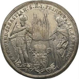 Münze, Taler, 1691