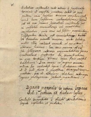 Benedicti Herschl Tegerns. commentarius in Aristotelis Organum - BSB Clm 27845