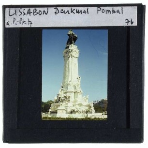 Lissabon, Platz Praça Marquês de Pombal