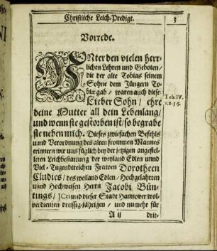 Christliche Leich-Predigt.