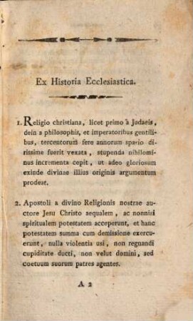 Positiones selectae ex disciplinis theologicis
