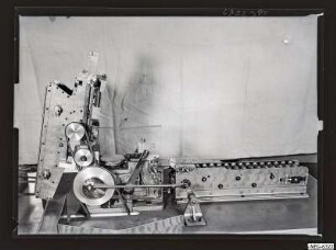 Stempelautomat M1215, Teilansicht, Foto 1963