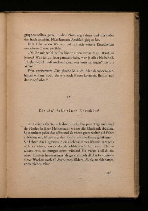 17. Die „8a“ faßt einen Entschluß