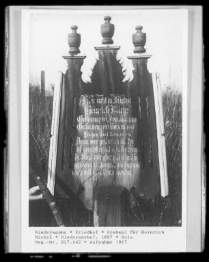 Grabmal für Heinrich Michel