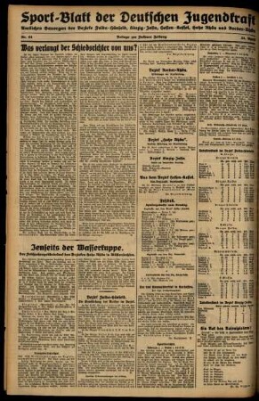 Zweite Ausgabe vom Freitag, den 24. April 1931.