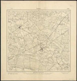 Meßtischblatt 2499 : Issum, 1910 : Issum. - Aufn. 1892, hrsg. 1893, bericht. 1906, einz. Nachtr. 1910. - 1:25000. - [Berlin]: Reichsamt für Landesaufnahme, 1910. - 1 Kt.